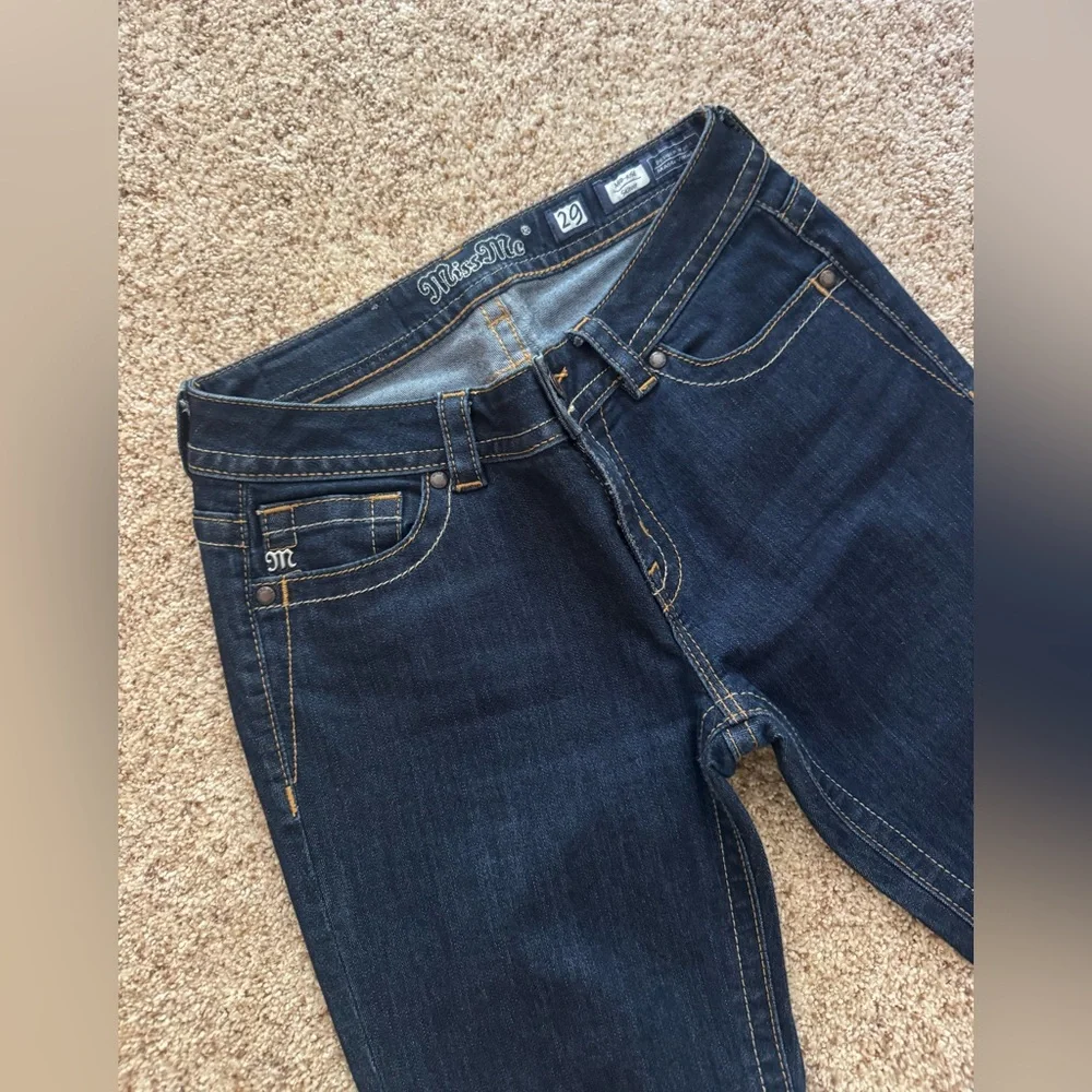 Miss Me Mid-Rise Dark Wash Skinny Jeans - Picture 3 of 7